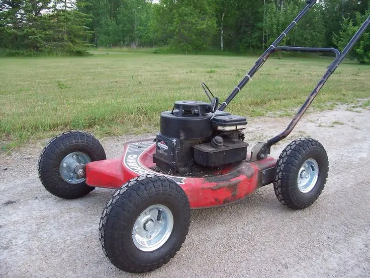 my bubbling mower