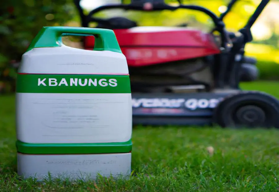 Proper storage and maintenance of lawn mower gas 