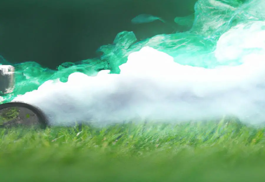 Causes of White Smoke from Lawn Mower 