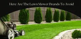 Understand Lawn Mower Brands To Avoid Before You Regret | Pick From Best Brands